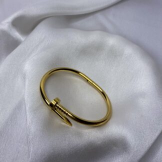 Nail bangle bracelet